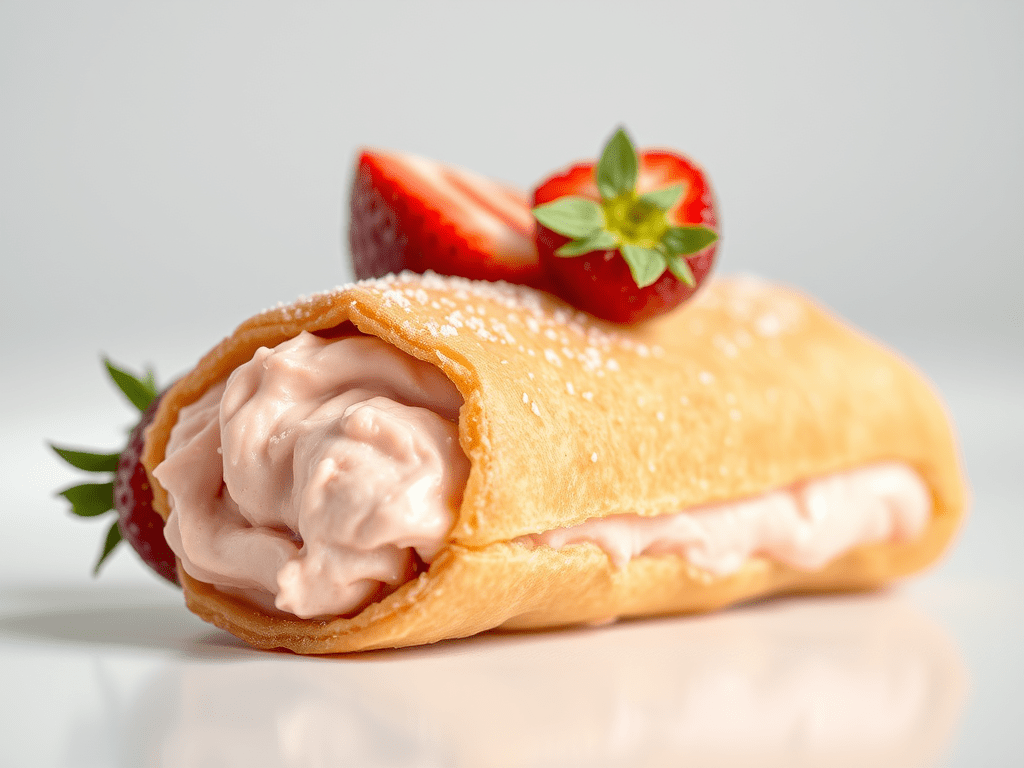 Strawberry Cannoli